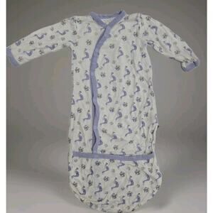 RETIRED!! 2015 KYTE Baby Garden Print Bundler‎ Lilac 0-3 months
